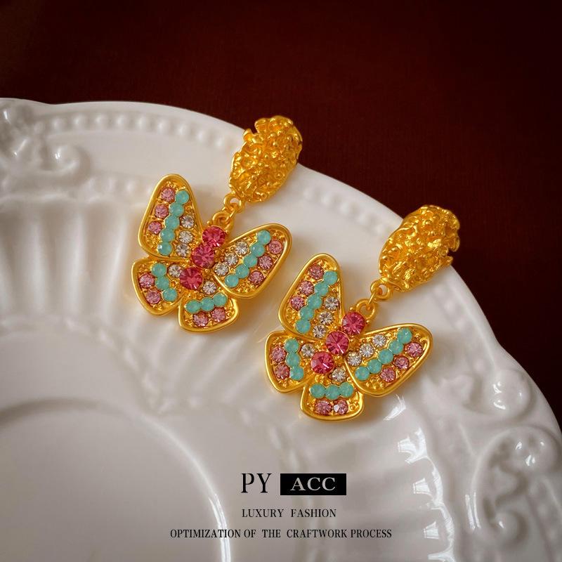 

Роскошные винтажные серьги в дворцовом стиле для женщин