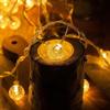 Outdoor LED Crystal Ball String Lights