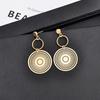 Hollow Geometric Ethnic Style Hollow Circle Earrings
