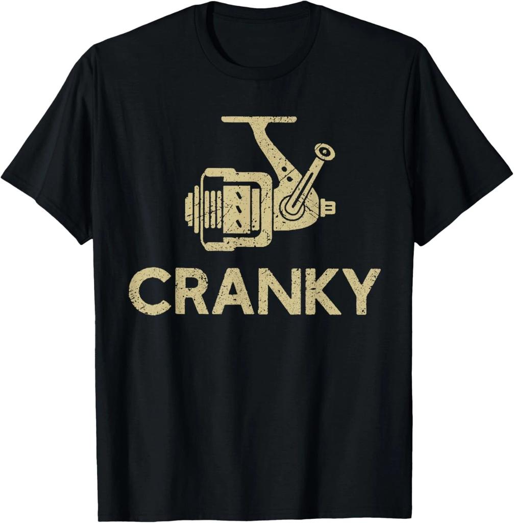 Crankbait Fishing Lure - Cranky Funny Gift Ideas For Fishing T- Shirt