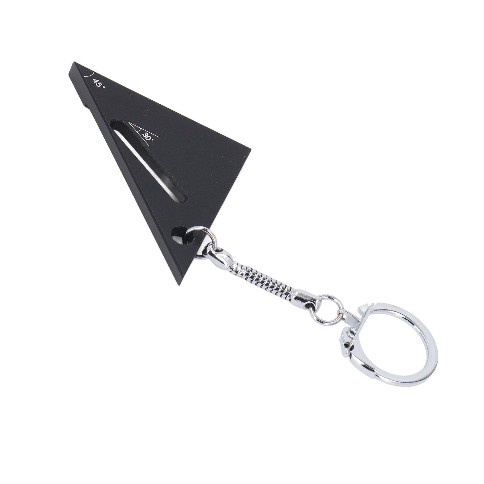 

Деревообрабатывающая треугольная линейка Алюминиевый сплав Инструмент для измерения плотника 90 45 30 градусов Разметка угла