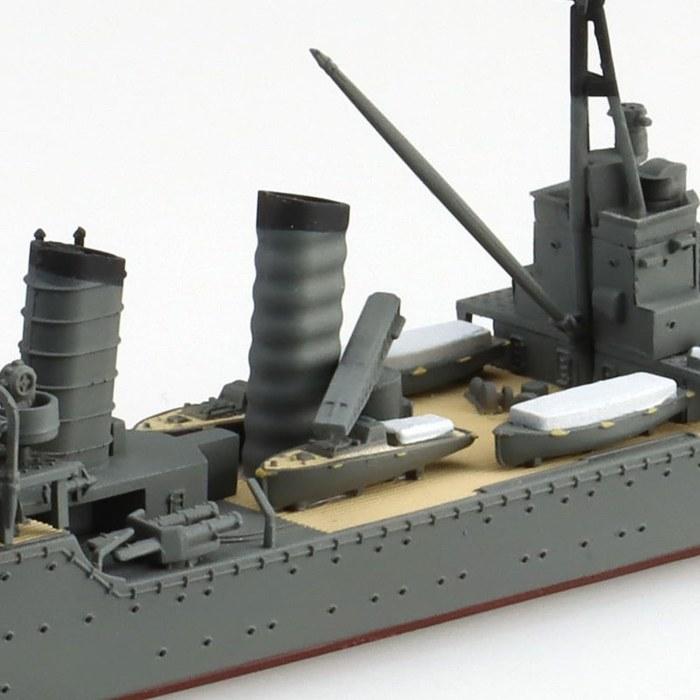 AOSHIMA 1/700 Waterline Series No. 356 Japanese Navy Light Cruiser Kashii Plastic Model (Ship) Molded Color