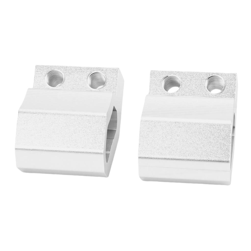 Toolbox Rail Corner Clip M8 Threaded Hole Tool Box Rail Corner Mount Replacement for Packout Silver