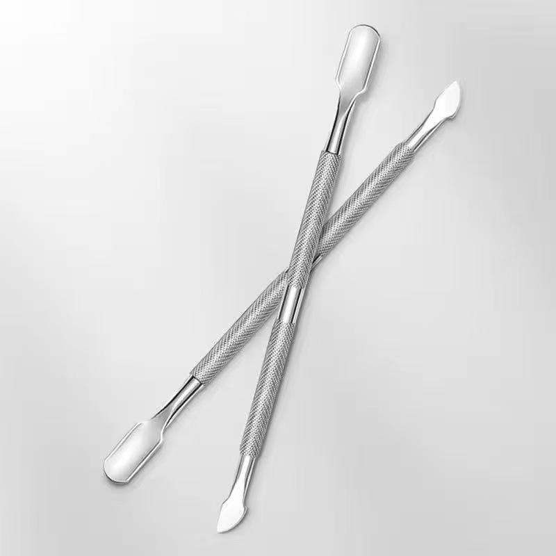 Dual-End Stainless Steel Nail & Cuticle Remover Tool No additional size information