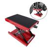 Motorcycle Lift Scissor Jack 3.35 to 13.39in Adjustable Height Foldable 500kg Capacity Motorbike Jack Stand Motorcycle Lift