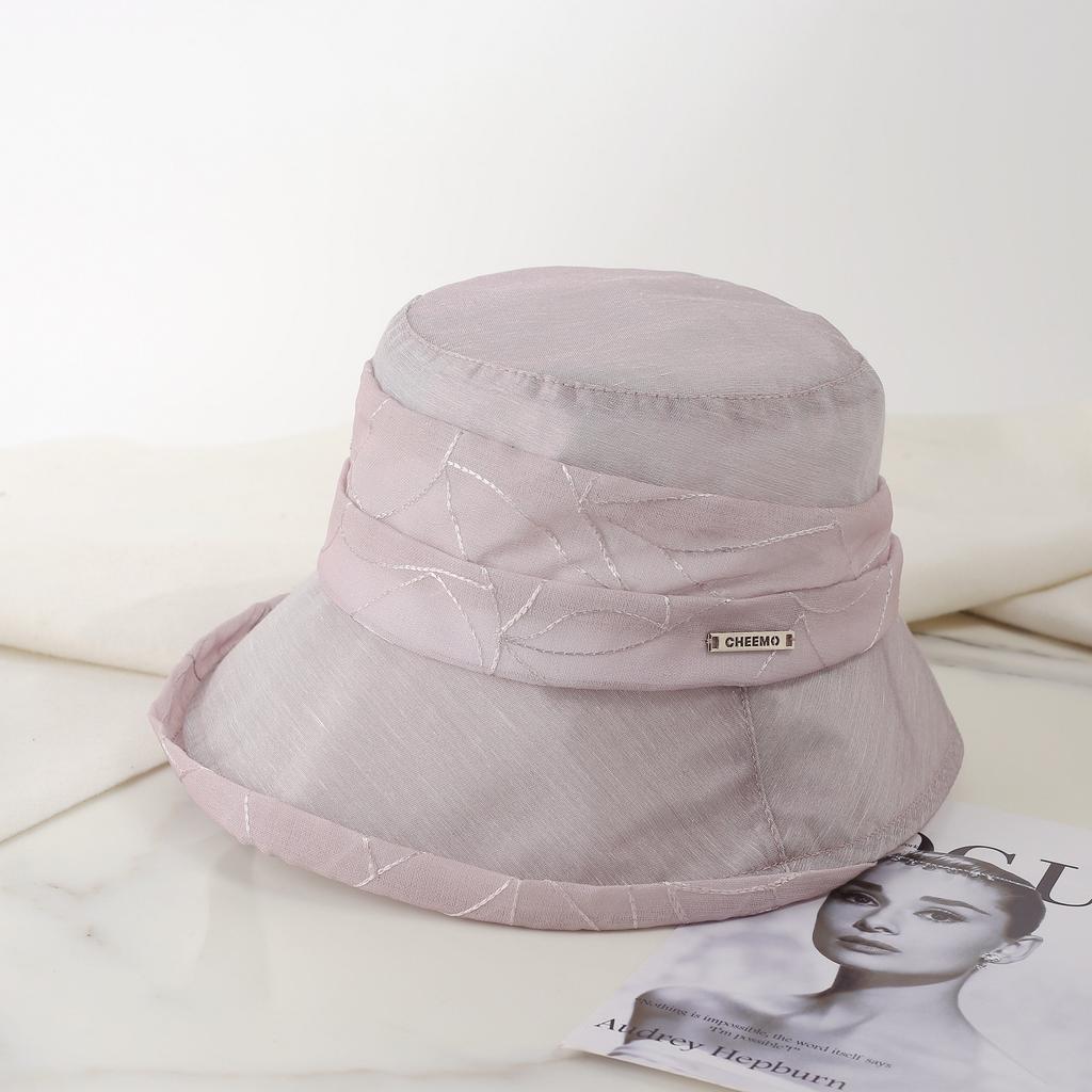 New hat women's summer sun protection hat women's UV protection sun hat basin hat women's bucket hat