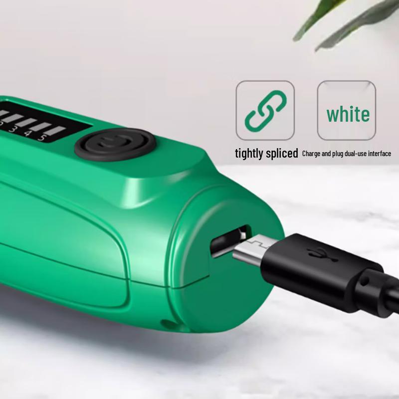BAIPUXI 24V 50W Mini Stiftform Kabelgebundenes Elektrisches Schleifgerät Set CN-Stecker (Adapter enthalten)