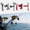 Fishing Rod Holder Aluminum Alloy Fishing Chair Set Of Three Turret Rack Fish Guard Rack Bait Tray Holder