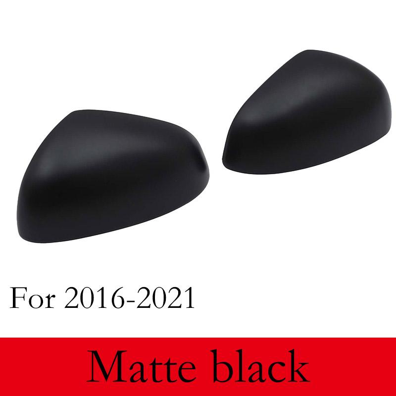 For Mercedes Benz Smart 451 453 Fortwo Forfour 2009-2026 ABS Matt black Car Rearview Mirror Cover trim sticker Car Accessories