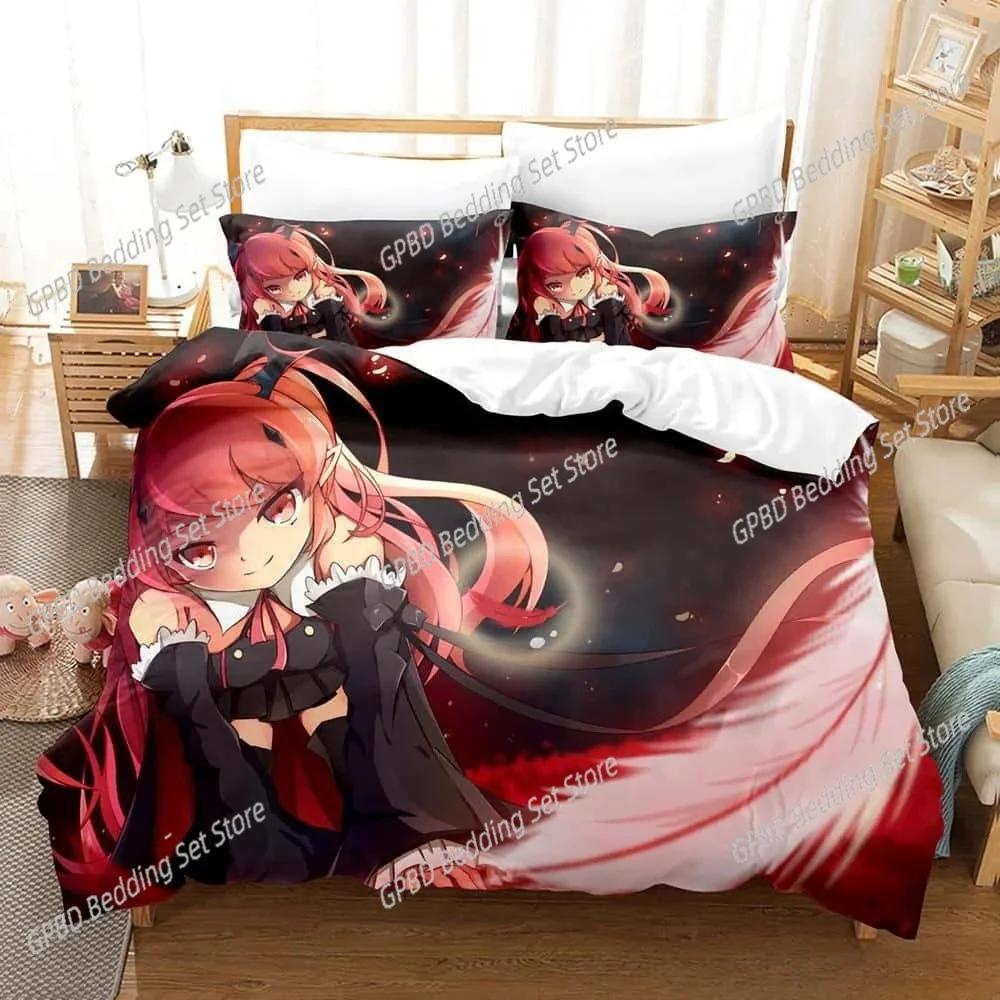 3D Anime Seraph of the end Bedding Set Bedroom Soft Modern Bedspreads Comefortable Kids Duvet Cover Quilt Cover And Pillowcase