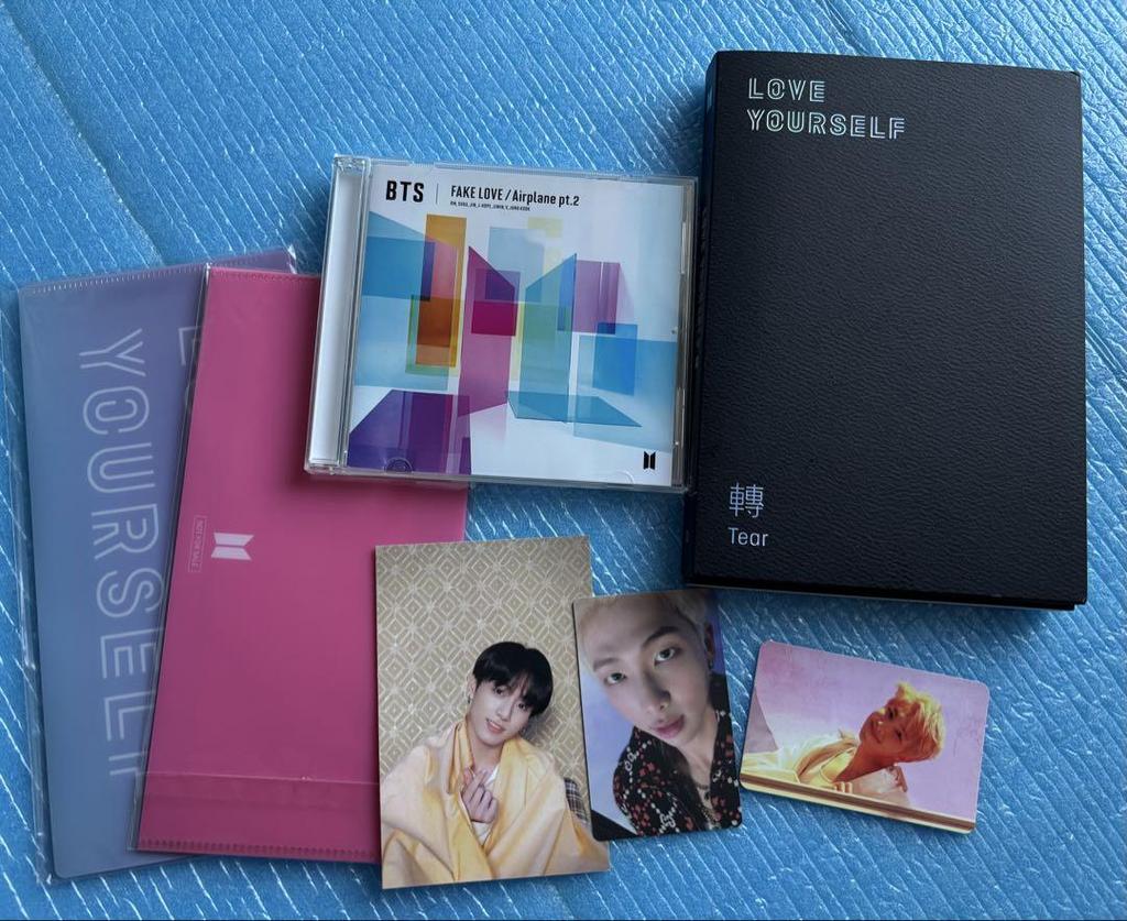 [USED] BTS LOVE YOURSELF Tear CD with photo card 10