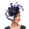 Vintage Fascinator Women Headbands Flower Teas Party Headwear Romantics Handmade for Weddings and Parties