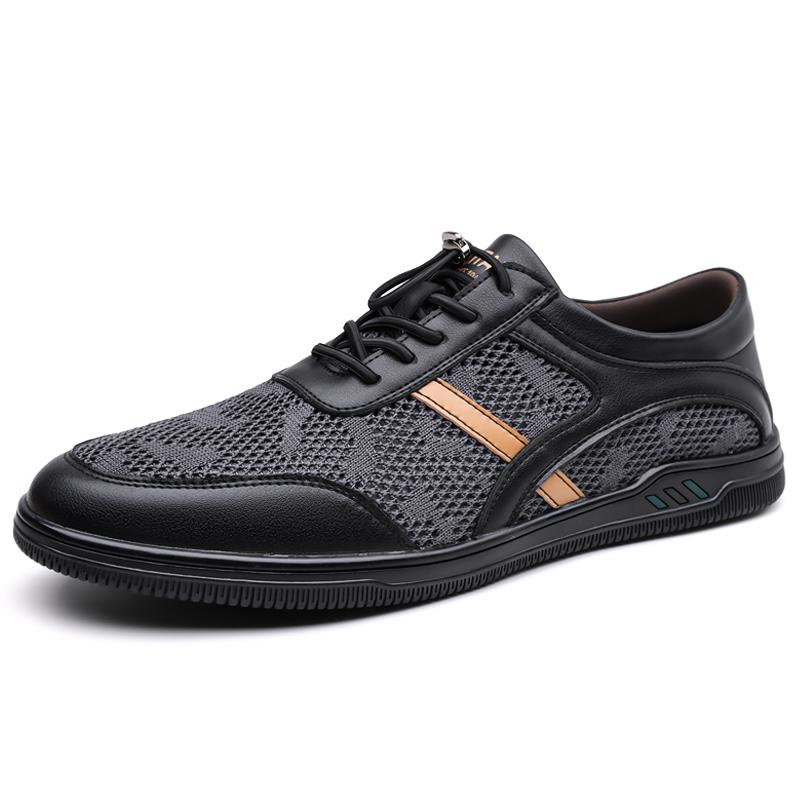 Fashion Fashion Men's Casual Shoes Versatile Sports Shoes Breathable Skateboard Footwear Outdoor Walking Training Tennis Shoes Sneakers