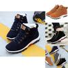 Premium Artificial Suede Men's Boots For Fall And Winter Warmth And Comfort
