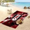 Fulham Football Print Beach Towel, Large Soft Quick Dry Towel for Beach Camping Swimming