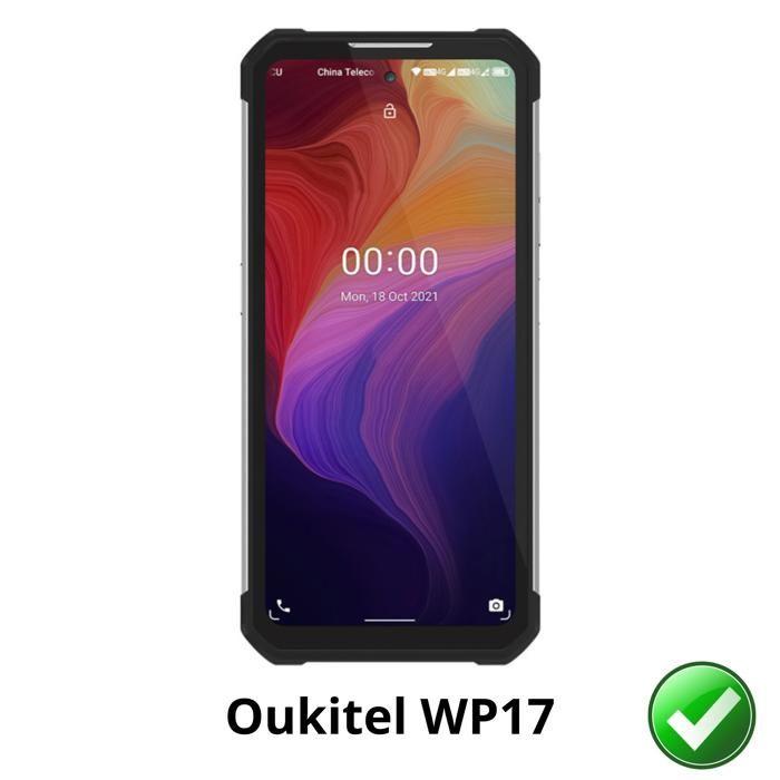 Screen Protector - Phonillico - Oukitel WP17 - Pack of 2 - Ultra Thin - Scratch Resistant