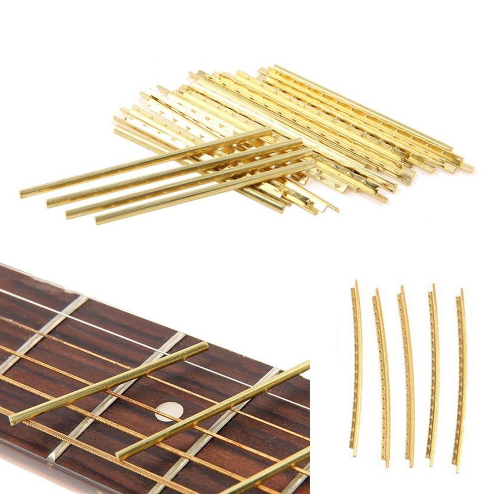 2.0mm Fingerboard Frets 2.2mm Guitar Playing Accessories New Guitar Brass Fret Wire  Classic Guitar