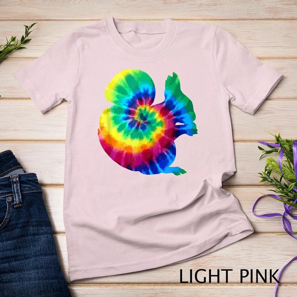 Squirrel Tie Dye Vintage Hippie Squirrel Lover Unisex 6