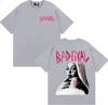 Zangeres Bad Gyal Album Grafisch T-shirt Unisex Dameskleding Mode Hip Hop Retro T-shirts Hoge Kwaliteit 100% Katoen T-shirts Streetwear