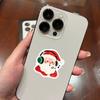 50 Happy Christmas Cartoon Creative Stickers For Decorating Phone Cases, Water Bottles, And Desktops