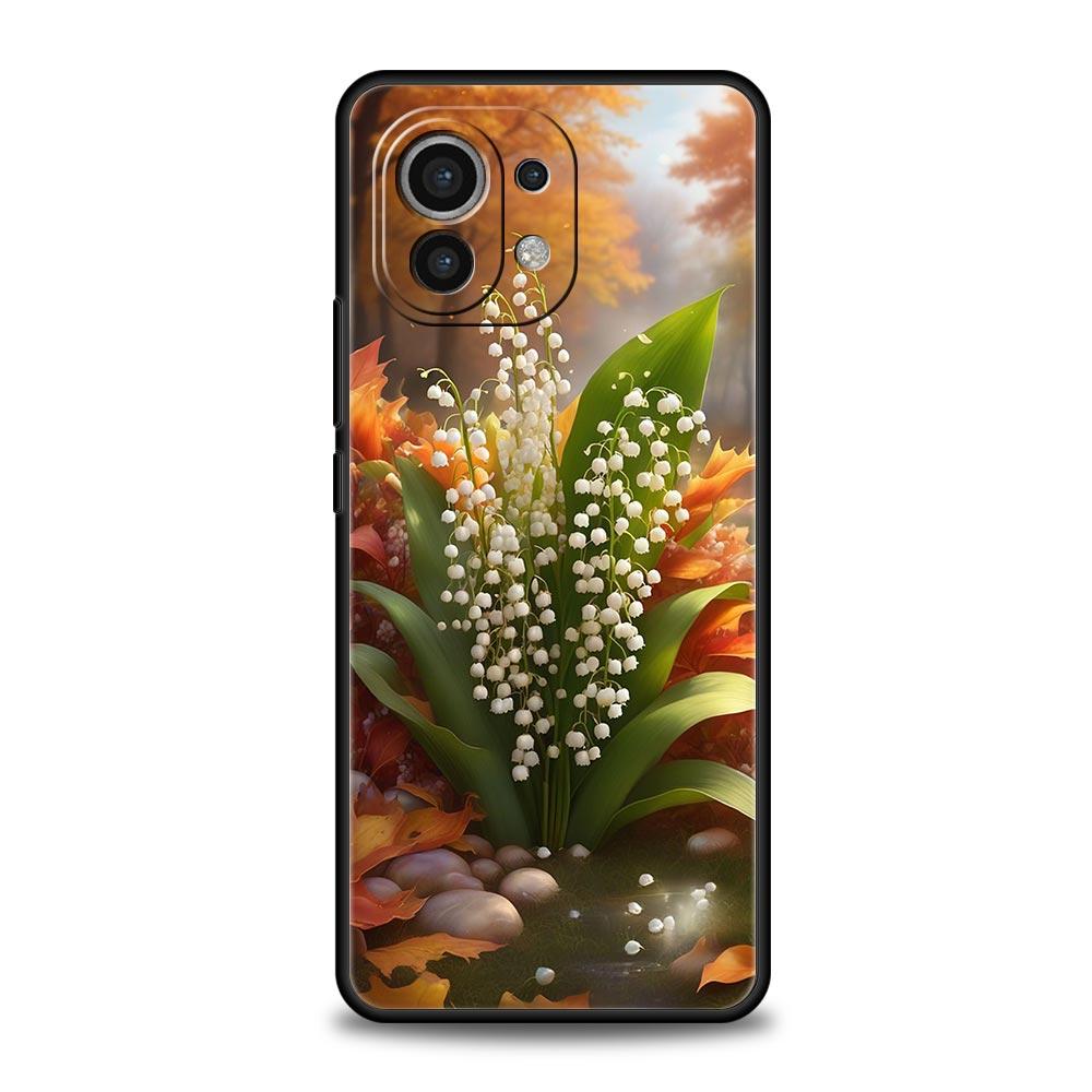 

Lily Of The Valley Clear Floral Phone Case for Xiaomi Mi 17 Pro Max 15 14 13 12 11 Ultra 15T 14T 13T 12T 11T Pro Lite Soft TPU Xiaomi 12T