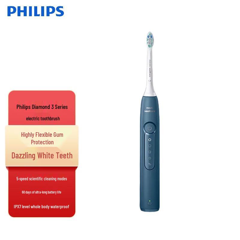 

Philips DiamondClean 3 Series Sonic Electric Toothbrush