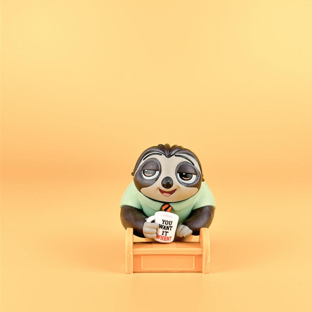 Zootopia Blind Box Figures: Judy the Rabbit & Nick the Fox Figurines