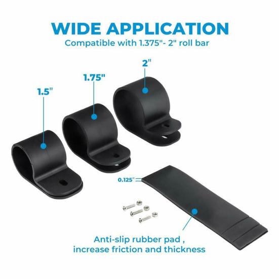 1,5/1,75/2 Zoll verstellbarer Motorrad-Rückspiegel für Yamaha Rhino