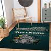 Philadelphia Eagles Customized Name Carpet Design For Game Room Dormitory Dining Room Balcony Antislip Rug Anime Office Decor