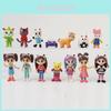 Gabbys Dollhouse Toy Set Pvc Collectors Edition For Kids Play And Imaginative Fun