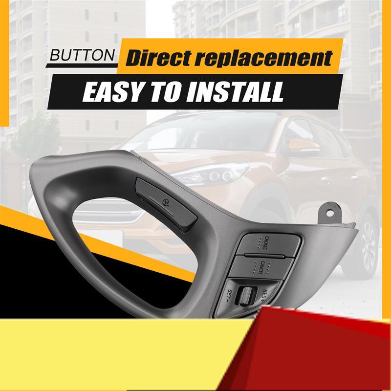 Car Multifunction Steering Wheel Button Cruise Control Volume Adjustment Button For HYUNDAI TUCSON IX35 2010-2015-M53K