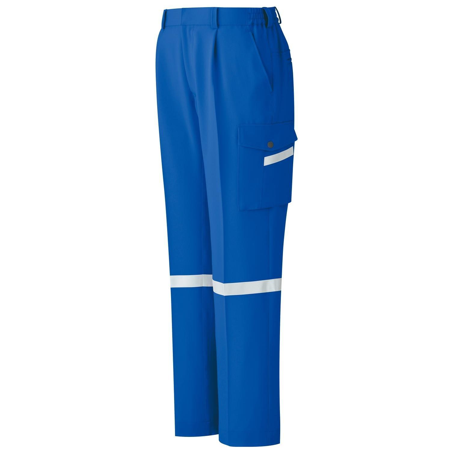 

Verdexel Work Cargo High Easy Full Leg Royal 3L [Midori Anzen] Clothes, Pants, Unisex, Visibility, Antistatic, Flex, Opening, Stretch, VES543C, королівський синій колір