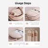 1pcs Clothes Compression Bags Down Jacket Compressed Dust Cover Compression Hanging Bag Household Clothes Storage Organizer