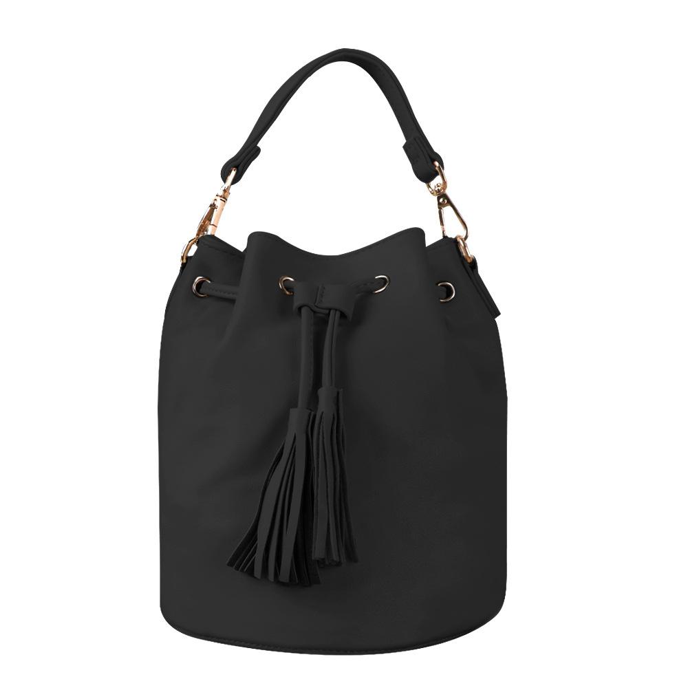 Texture Crossbody Commuter Bag with Large Capacity