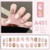 Manicure Sheet, Fake Nails, Finished Product, Simple Lemon Ice Style Manicure, Hair Change, Wearing Nails
