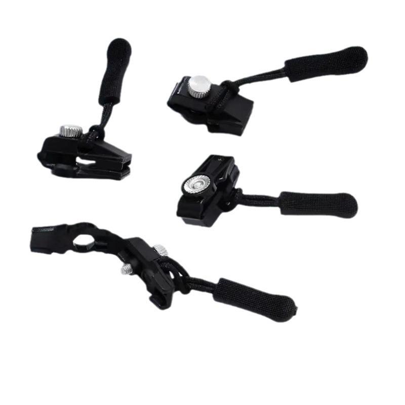 Abnehmbarer Universal-Reißverschlusskopf Reißverschluss-Reparaturset - Ideal zum Ersetzen von Reißverschlüssen an Koffern, Taschen, Rucksäcken, Kleidung und mehr.