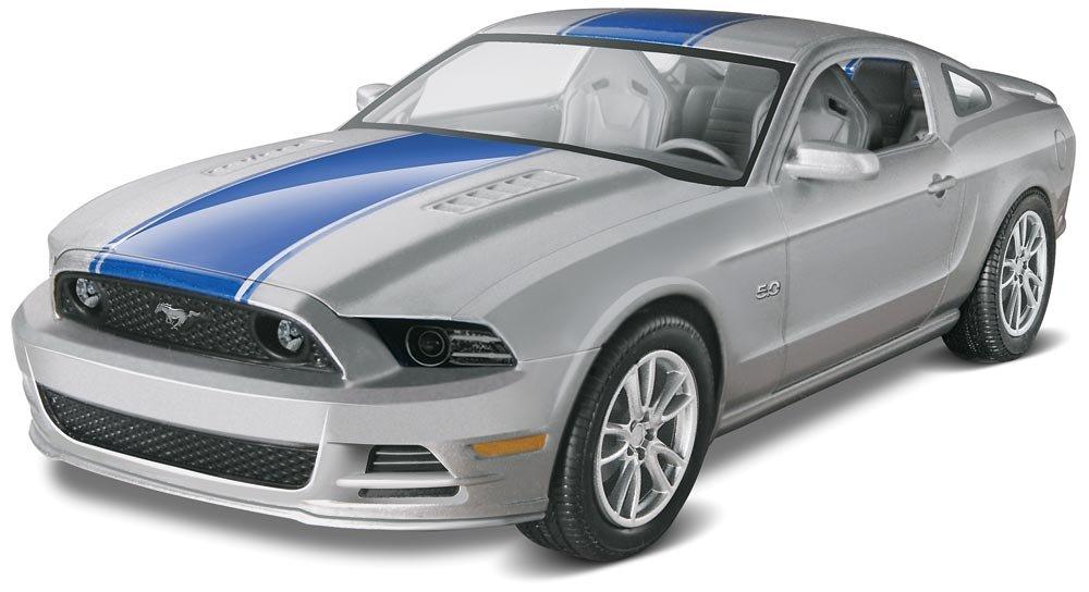 

American Level 2014 Mustang GT Silver 04309 Plastic Model 1/25