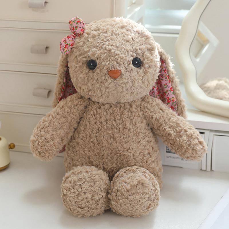 

35/45cm Cartoon Enjoyable Dressing Long Ears Rabbit Plush Doll Sweater Can Wear Off Rabbit Plush Toy Home Decor Soothing Toy Designed For Child about 35cm