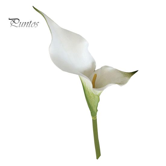 Long-lasting Artificial Flower Common Calla Lily Realistic Fake Stem Home Office Durable Wedding Party Indoor Outdoor Faux Bloom Centerpiece