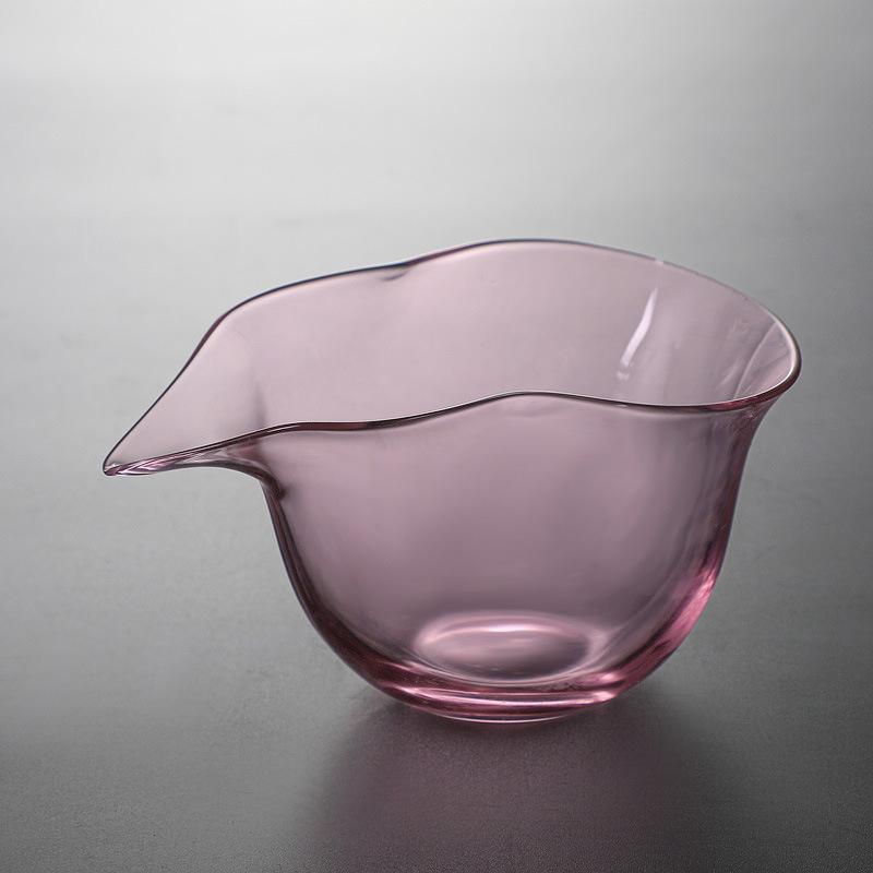 Japanese Style Heat-resistant Glass Fair Cup Kung Fu Tea Transperent Tea Separator Teaware Tea Ceremony Accessories 2025 New