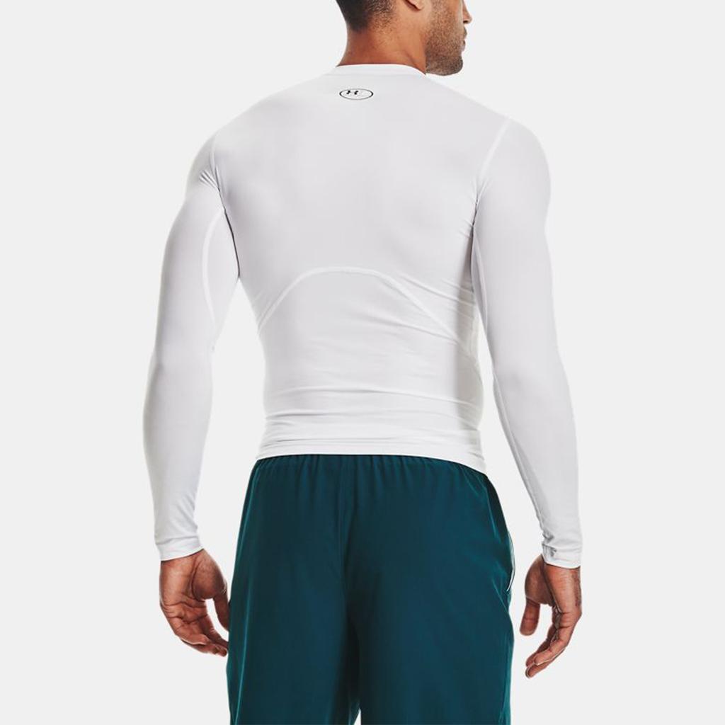 Under Armour Performance Running and Training Fitness Shirt Men Tops White 1361524-100