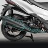For Motor Bike ZONTES 350E Motorcycle Carbon Fiber Stickers Fairing Kits Pasted On Bike Plastic Area Accessories Refit Decals