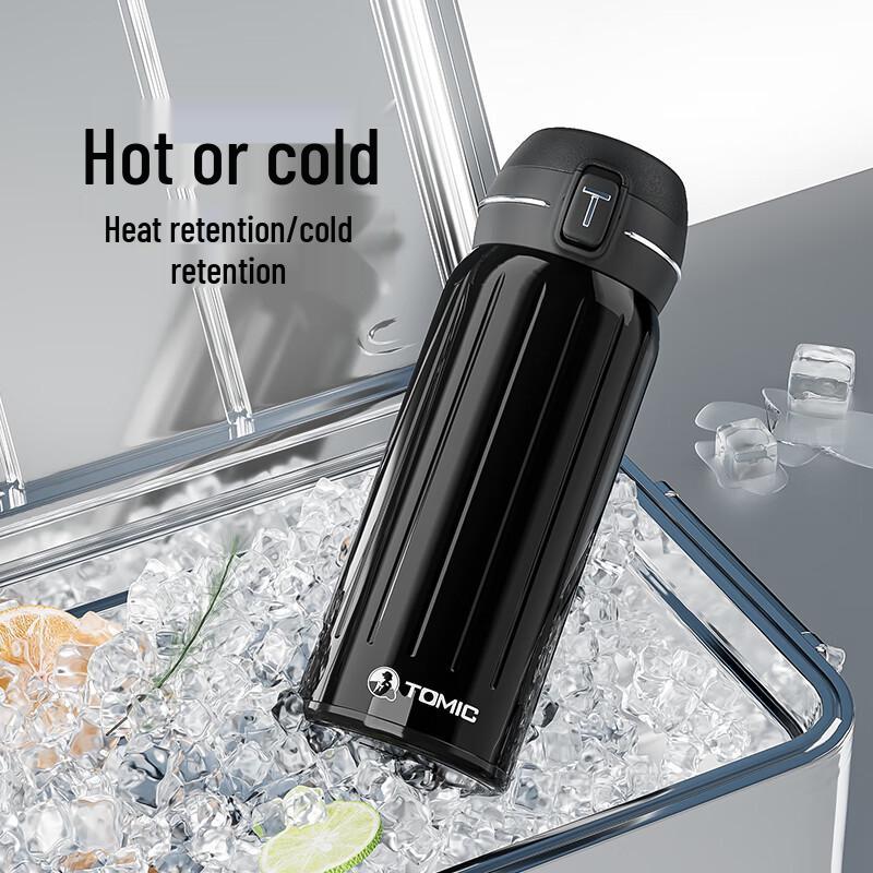 

TOMIC Stainless Steel Vacuum Flask with Tea Infuser