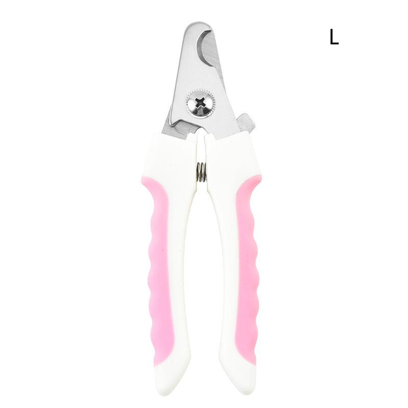 Kjæledyrhundkatt Profesjonell neglekutter i rustfritt stål pleie dyreneglesaksklippere Negleklipper for hundevalp og katt