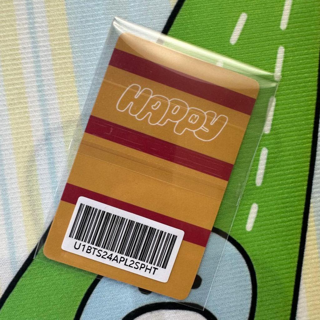 [USED] BTS WEVERSE Happy Live Limited Trading Card JIN