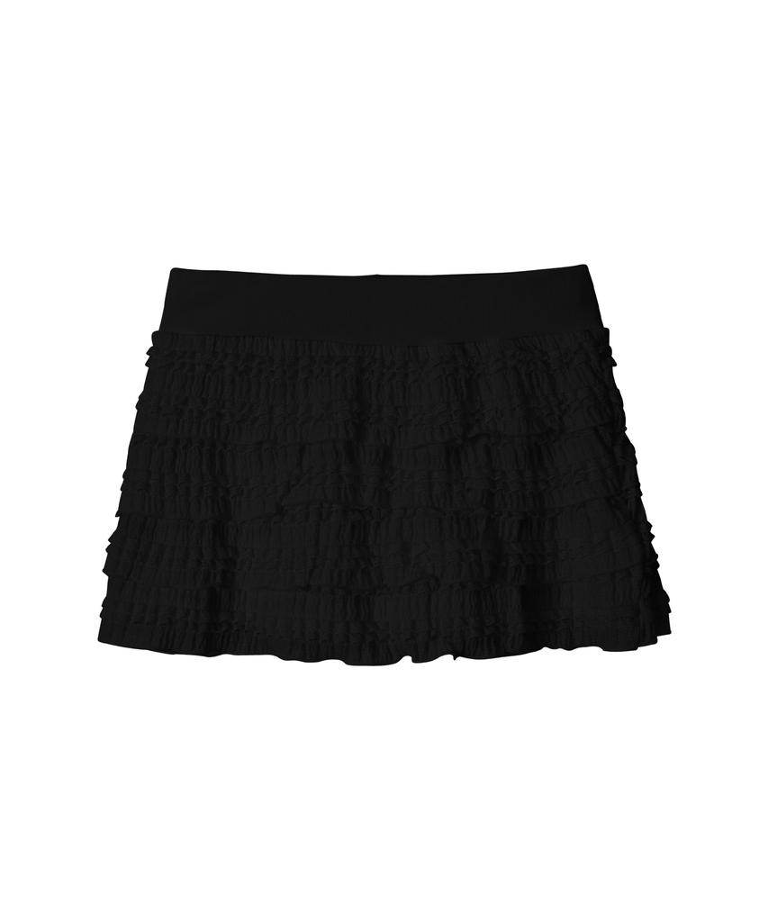 Pandora Fit Bloom Tiered Skirt (Black)