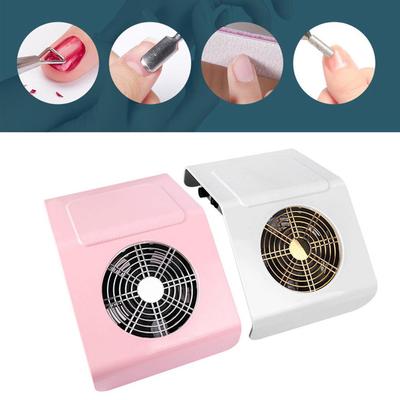 Nagelstaubsauger 40 W Neuer Nagelstaubreiniger mit Vakuumbeutel Nail Art Fan Protect