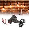 Steampunk Light Switch,Vintage Iron 1.27 Centimeter Stop Valve Light Switch with Wire Light Accessories Parts,Suitable for Desk Lamp Bedroom Home