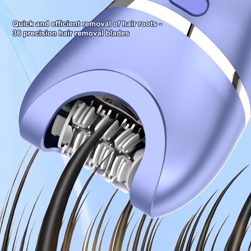 Electric Hair Removal Device Women Hair Removal Machine Rechargeable Portable Trimmer for Comfortable Use Enduring