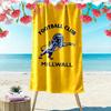 Millwall FC Print Beach Towel, Large Soft Quick Dry Towel for Beach Camping Swimming